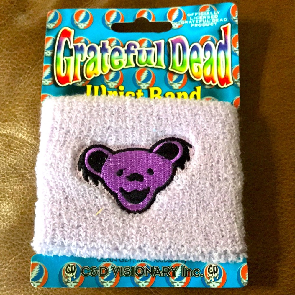 Vintage collectible”GREATFUL DEAD-BEAR HEAD”Emb Wr